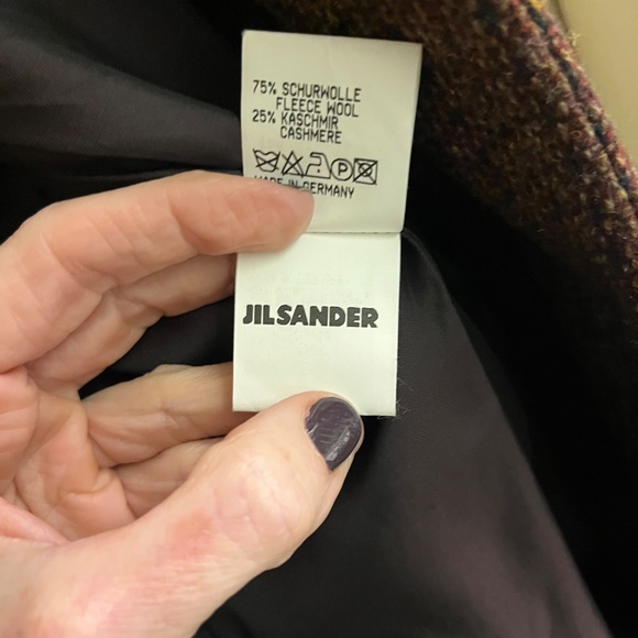 Beautiful and Classic Jil Sander Vintage Jacket - Cashmere Blend - Picture 4 of 6